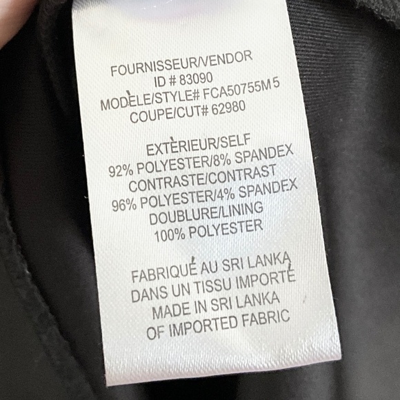 Vintage Laura Peplum dress Polka dot Belted Round neck Black White Pleated Sz 14 - Picture 9 of 11